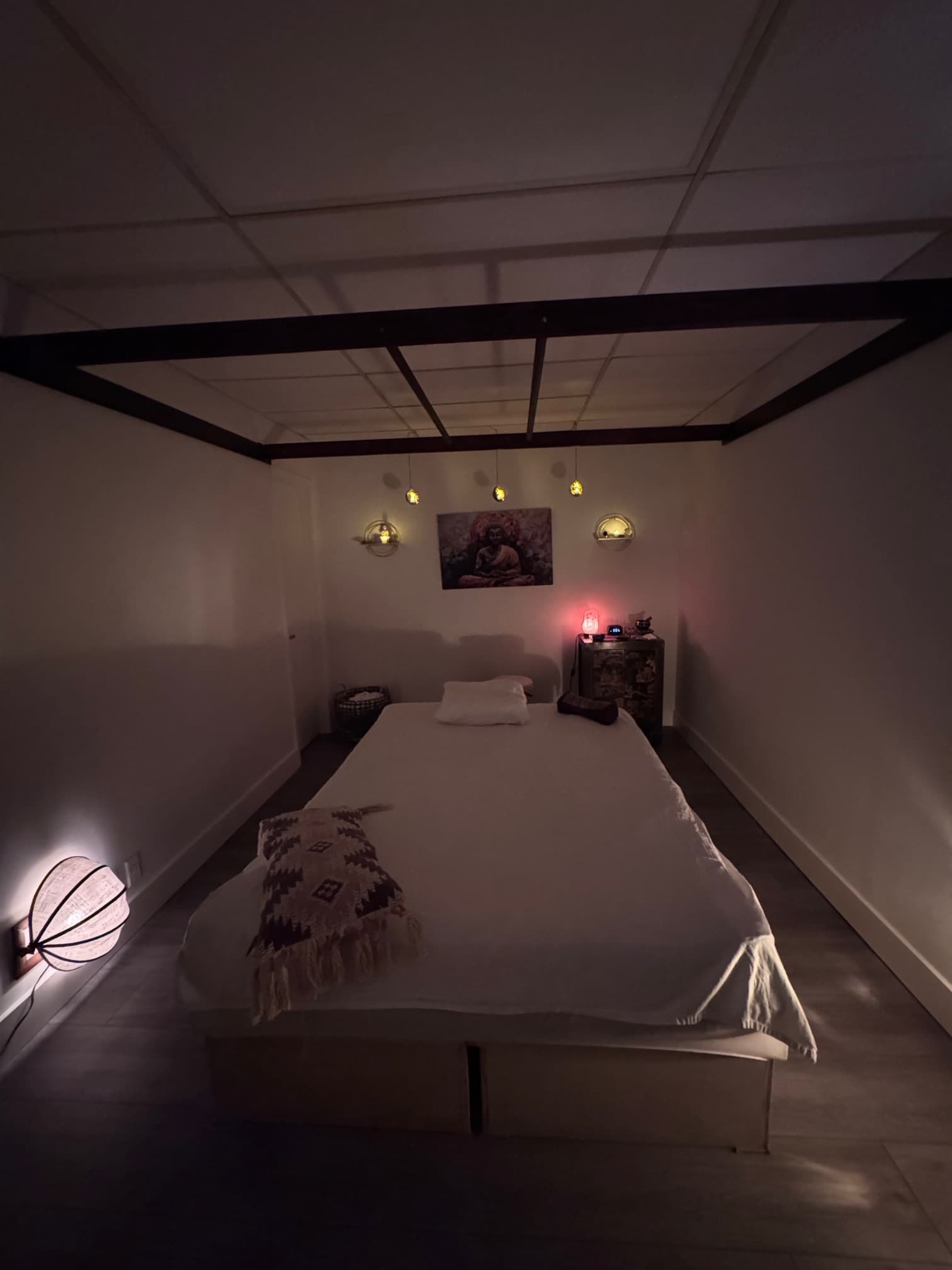 Thai massage setup
